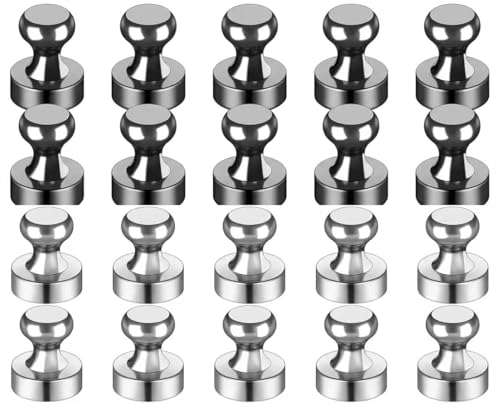 20Pcs Fridge Magnets Refrigerator Whiteboard Small Strong Magnet Classroom Kitchen