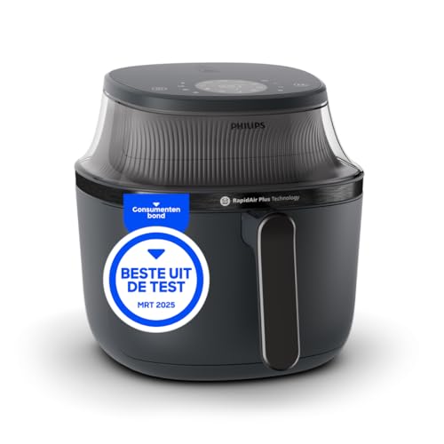 Philips Airfryer 3000 Series 7.2L kookvenster RapidAir Plus-technologie (NA340/00)