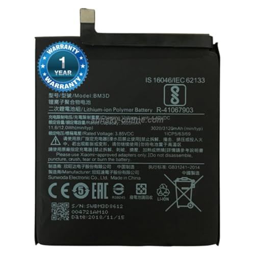 Image of Original BM3D Battery for Redmi 8 SE - (3120mAh) Battery with 1 Year Warranty*** (C244)