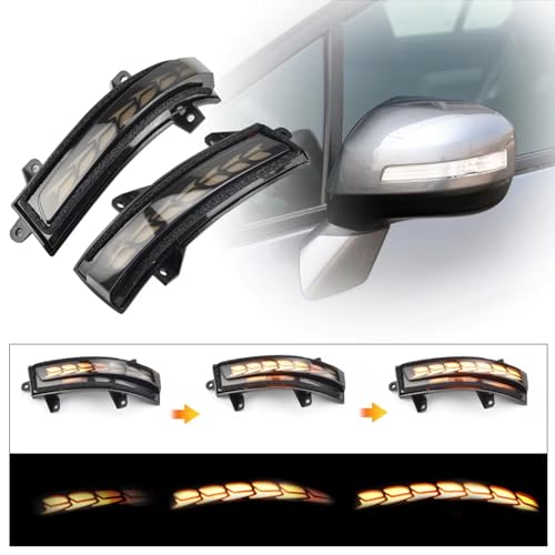 Luz retrovisor lateral para Crider 2013-2017 intermitente dinámico de recambio 6