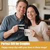 Wedding Gifts for Couples 2026, Wifey Hubby Mugs Set of 2 Coffee Mug, Bridal Shower Gift, Mr and Mrs Coffee Mug, Wedding Couples Gift for Bride Groom,Engagement Gifts