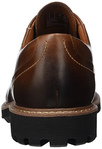 Clarks Men's Derbys, Brown Dark Tan Lea, 9.5 UK