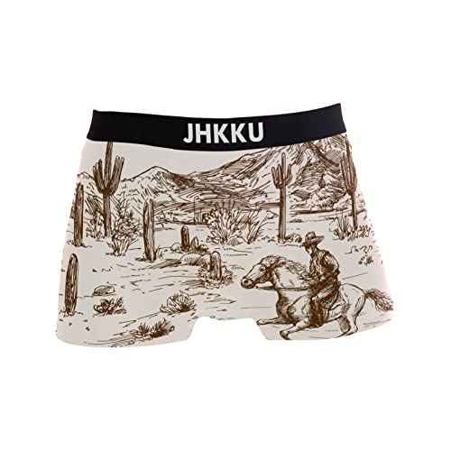 Men's Boxer Briefs Boxer Shorts Soft Comfort Trunk Underwear for Men No Fly