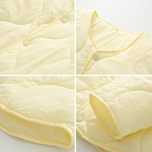 Xunger Women’s Black Lightweight Quilted Jacket: Stylish and Cozy Puffer with Pockets - Image 4