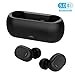 Produktbild Ameego T1 V5.0 Wireless Bluetooth Earphones True Headphones HiFi Stereo Sound Built-in Mic and Noise Canceling Mini Earphones Sports Headset + Charging Case (Black)
