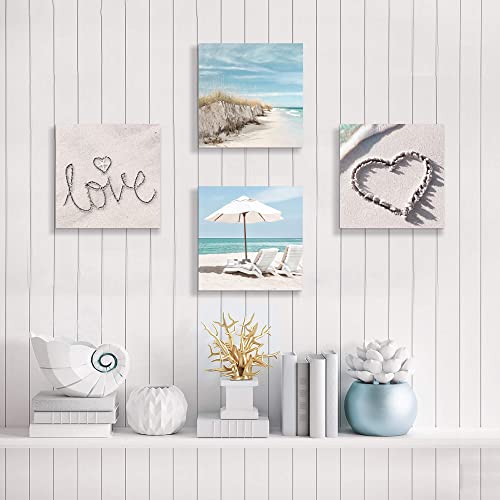 the-stream-design-Bedroom-Canvas-Beach-Wall-Art-Bathroom-Living-Room-Pictures-Ocean-Theme-Painting-Wall-Decor-4-Panel-Blue-Coastal-Prints-Sea-Scene-Artwork-Decorations-for-Home-Office the stream design Bedroom Canvas Beach Wall Art Bathroom Living Room Pictures Ocean Theme Painting Wall Decor 4 Panel Blue Coastal Prints Sea Scene Artwork Decorations for Home Office