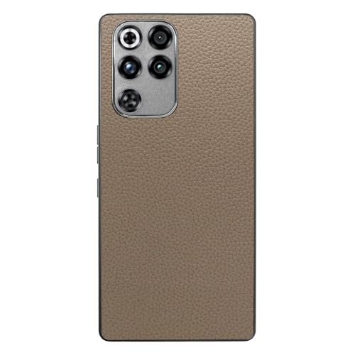 LOOF LUXURY-SHELL �{�v ���U�[ �X�}�z�P�[�X for REDMAGIC 11 Pro �p �P�[�X �J�o�[ �X�g���b�v�z�[�� �V���v�� �ϏՌ� ���^ �y�� leather [�O���[�W��]