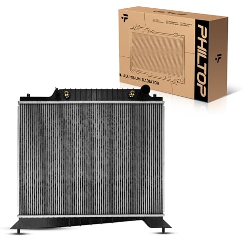 Image of PHILTOP Core Radiator Compatible with 2002-2004 Expedition, 2003-2004 Navigator Transmission Oil Cooler Included