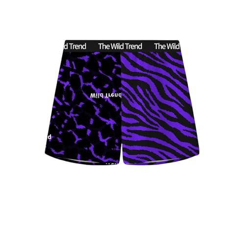 Boxer de hombre de estampado leopardo en algodon suelto lote de 3 piezas talla L 2
