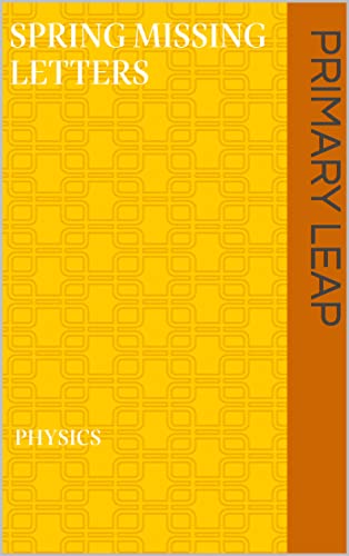 Spring Missing Letters (English Edition) - Primary leap