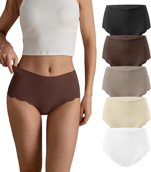 Sous-vêtements coquins à bord ondulé SHARICCA en taille XS pour un galbe parfait