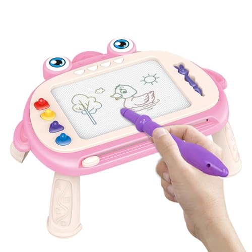 Tableau d'écriture magnétique grenouille avec support amovible pour enfant