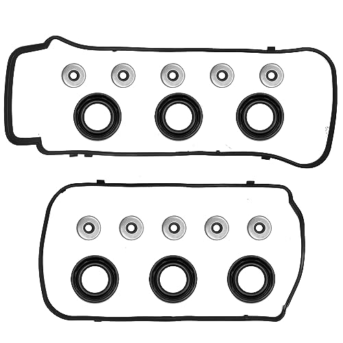 Hoypeyfiy HMY242 Engine Head Valve Cover Gaskets Set Spark Plug Tube Seals Vs50773R 151081801 Vs50559 Replacement cover