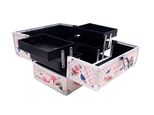 Maleta Para Maquiagem Porta Joias Bijuterias e Acessórios (SHOES)