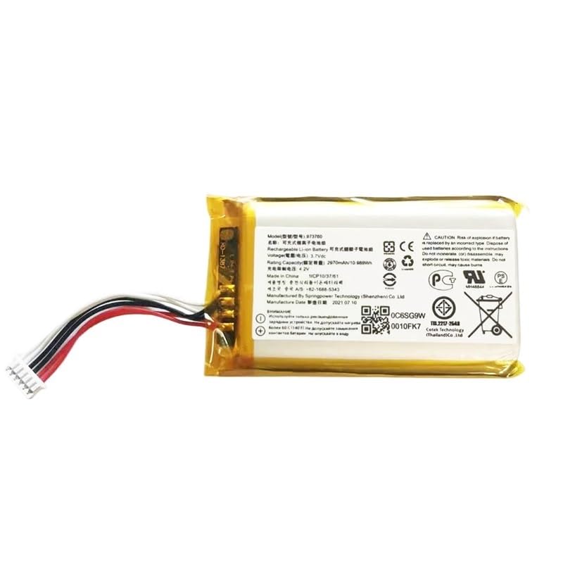 Amazon.co.jp: 3.7V 2970mAh 973760 交換用バッテリー DJI SPARK  