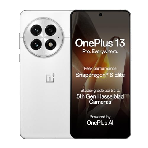 Image of OnePlus 13 | Smarter with OnePlus AI | Lifetime Display Warranty |16GB RAM 512GB Storage Arctic Dawn | Official Smartphone for BGMS 2025