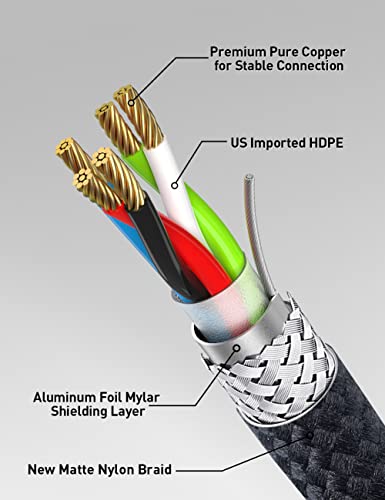 Image of XIAWAO USB-C to USB-A Charging Adapter, 10cm, Male-to-Female, 28 Pins, Indoor Use, Compatible with Smartphone, Laptop, Tablet