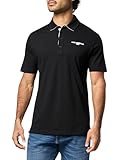 KARL LAGERFELD Paris Men's Sportswear Polo, Black, X-Large