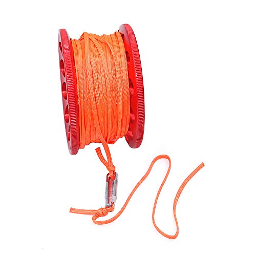 Namvo 30m Tauch Fingerspule, Fingerspule Fußtauchspule mit P-förmigem Haken zum Tauchen