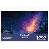 Schneelandschaft 1000-teiliges Puzzle 52x38cm/1000pcs, – Kreatives Bildungspiel, Entspannung, Dekorationsgeschenk Für Alle