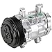 New AC Compressor & A/C Clutch Replaces Sanden 7176 Sd7B10 Style Swing Mount - BuyAutoParts 60-02155NA New