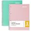 Pink, Mint Green