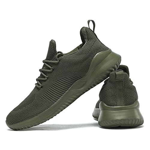 Image of Kapsen Men's Non Slip Running Shoes Ultra Light Breathable Casual Walking Shoes Fashion Sneakers Mesh Workout Sports Shoes