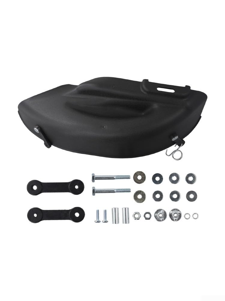 Kit de couvercle de tondeuse à gazon, 117,8 cm, kit de couverture de broyage pour tracteurs de pelouse, avec accessoires de montage pour le modèle 917 Tondeuse à gazon Deck 532406581