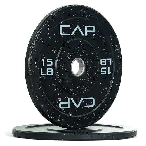 Image of CAP Barbell Rubber Olympic Bumper Plate | Multiple Options /Colors