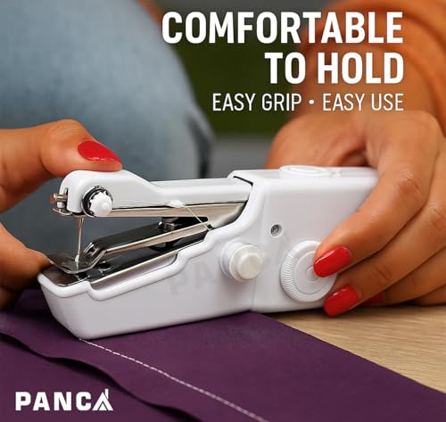 Image of PANCA Handy Stitch Mini Hand Sewing Machine | Portable Stapler Style Silai Machine for Quick Repairs & Home Tailoring | Lightweight Handheld Stitching Tool (Handy Stitch)