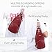 AIJIEKE Womens Crossbody Bag, Large Travel Sling Bag, Trendy Sling Purse, Big Fashion Fanny Pack, Belt Bag, Waist Pack, Red