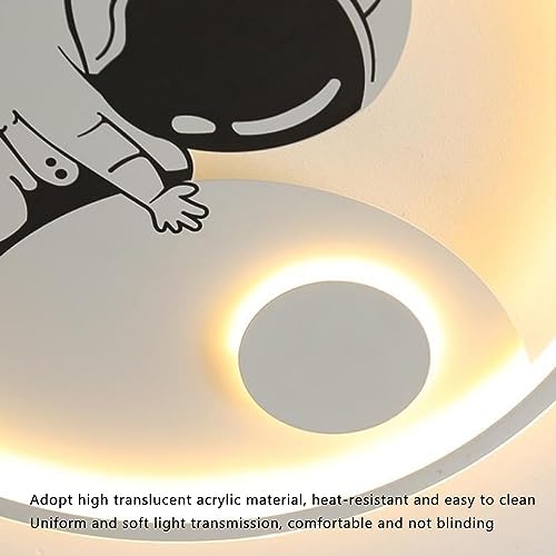 Plafonnier LED astronaute dimmable lampe blanche chambre enfant - 6