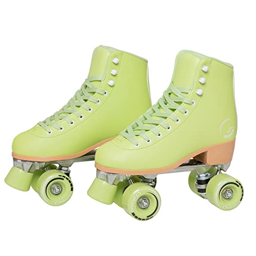 C SEVEN C7skates Cute Roller Skates for Girls and Adults (Matcha,...