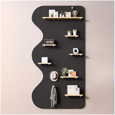 Modular Pegboard Wall Shelf Kit - Versatile Storage Organizer for Home, Office, Garage & Craft Room - Easy Installation, Customizable Design for Tools, Crafts & Decor