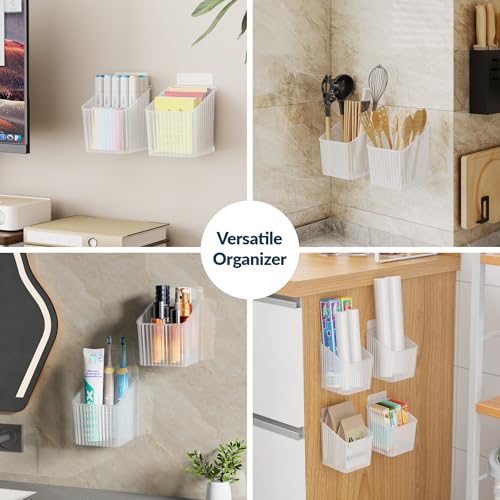 Organiseur mural NiHome bac de rangement pour cuisine et bureau