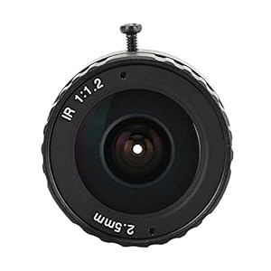 Cameravervangingsonderdelen, aluminium HD CCTV-lens Vaste brandpuntskaartlens CW-FL02514-3MP voor CCTV-cameralens
