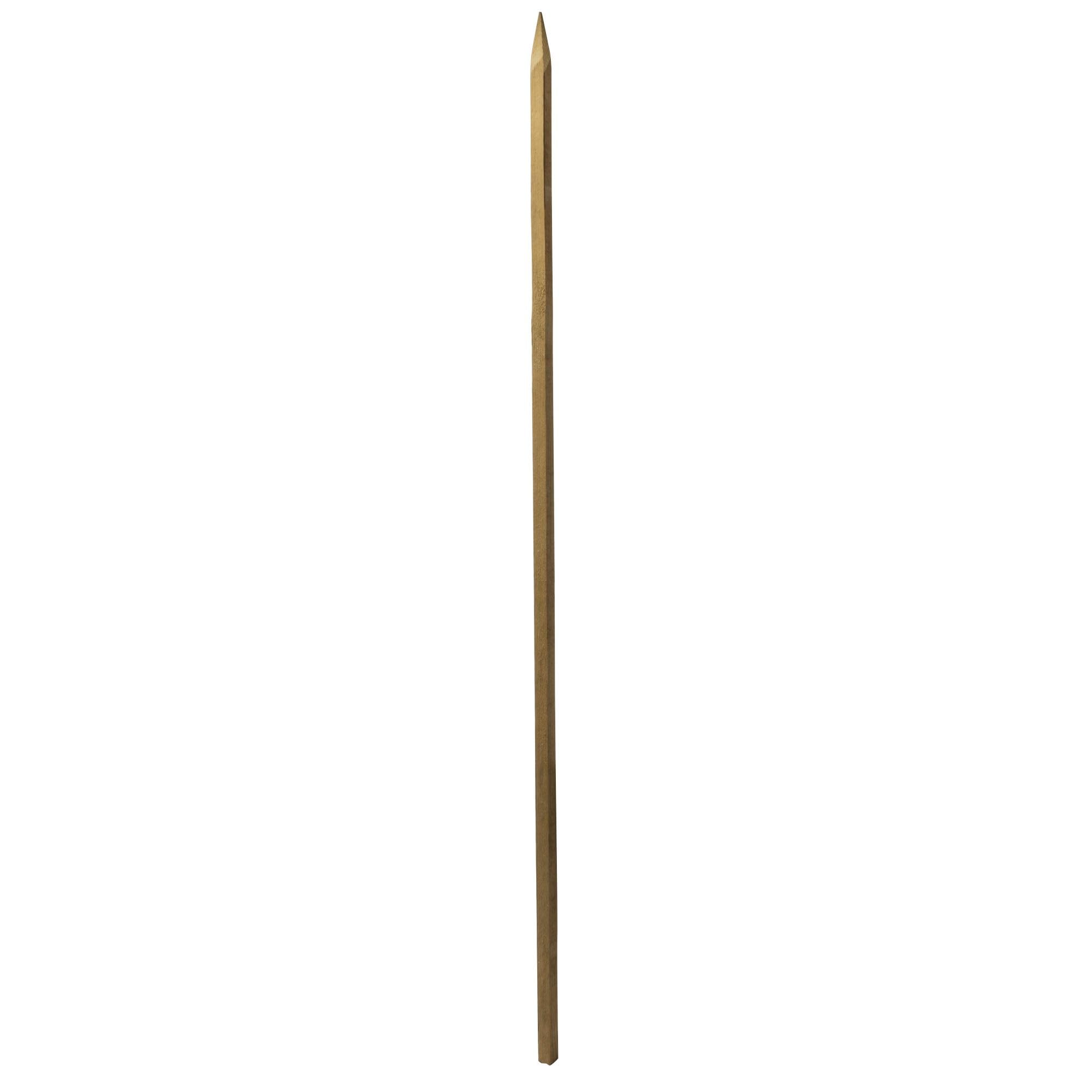 Windhager Vierkant-Holzstab 2,2 X 2,2 X 200 Cm - Quadratische Holzstütze Für Bauprojekte, Garten & Handwerk