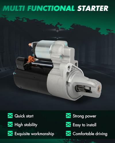 Image of SCITOO Starter Motor fit for for AMG GT 4.0L 2017-2021,for for AMG GT C 4.0L 2018-2021,for for AMG GT R 4.0L 2018-2020 Replacement Starter 32795