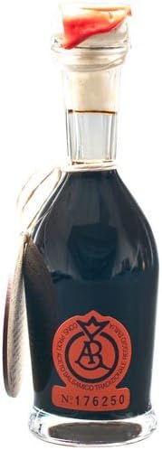 Aged Balsamic Vinegar Tradizionale from Reggio Emilia - Red Seal - 1 bottle - 3.4 fl oz