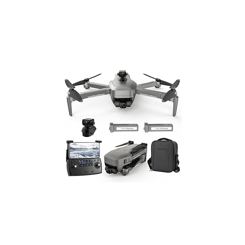 Tucok-193MAX2S-Drone-with-4K-UHD-Camera-for-Adults3-Axis-Gimbal-Quadcopter-with-EIS-Camera13000ft-Video-TransmissionObstacle-Avoidance66-Min-Long-Flight-TimeBrushless-Motor-GPS-Auto-Return-Home