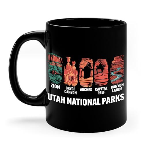 Next Vintage Utah Moab 5 National Park Mug 11oz