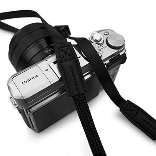 kinokoo Kameragurt Strapazierfähiger Schultergurt ohne Spiegel und DSLR-Kamera,Vintage Neck Strap Nylon Regenbogen Gurt – Bild 4