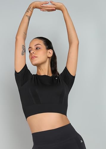 Kobo Women Seamless Active Wear Gym Sports Top Uppper (Imported)