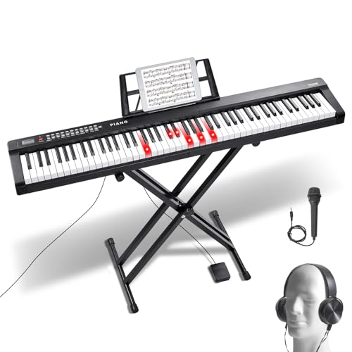 Piano Digital Portátil VEVOR 88 Teclas