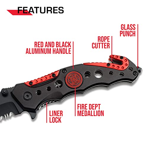Tac Force Tactical Assisted Opening Folding Knife - TF-723PC - Image 5
