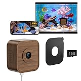 5MP Aquarium & Terrarium Camera, WiFi Pet Camera with Low‑Light Color Night...