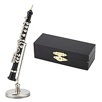 Jadpes Oboenmodell, Mini Oboe Modell Geschenke, Mini Oboe Modell Musikinstrument Ornamente Dekoration Display Geschenke
