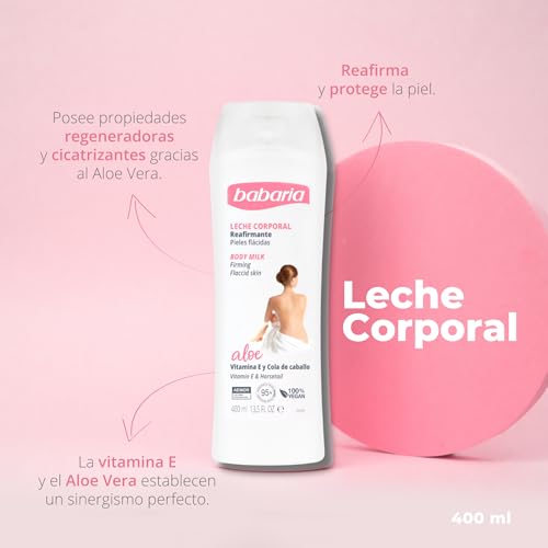 Babaria Crema Reafirmante Corporal Aloe Vera y Vitamina E