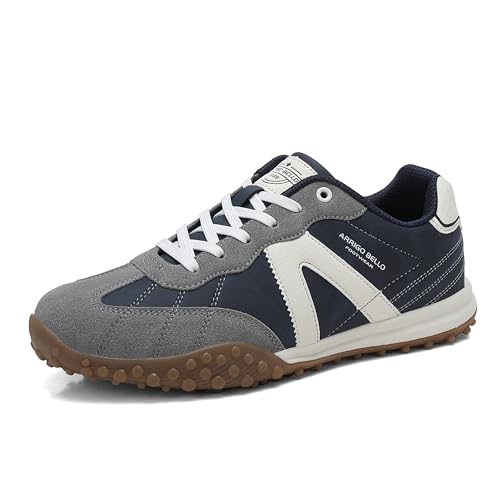 ARRIGO BELLO Zapatillas Hombre Casual Sneaker Antideslizante Calzado para Deportivos Moda Zapatos para Outdoor Caminar Tamaño 41 46(Azul,44)
