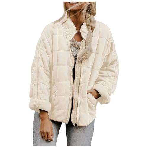 Veste d'hiver courte femme grandes tailles coton matelassé chaud